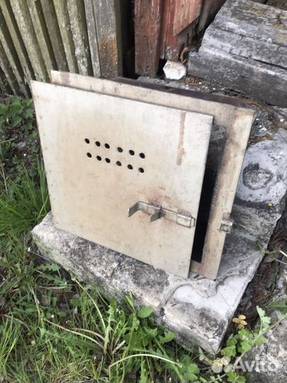 Дверка для печи из нержавейки