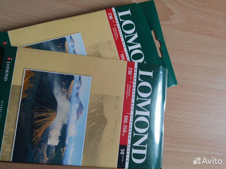 Фотобумага разная и lomond