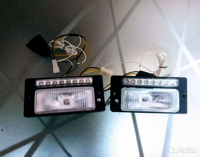 Туманки с ходовыми огнями ваз 2110-2115
