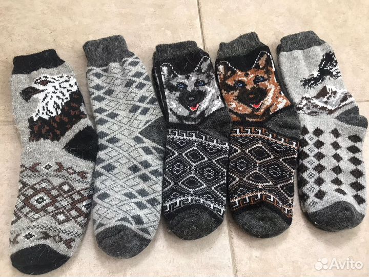 Носки мужские шерстяные