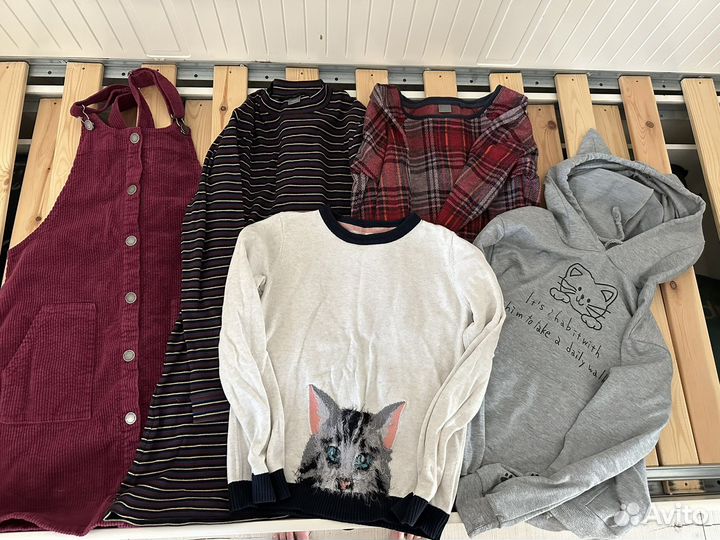 Вещи пакетом на девочку 158