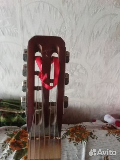 Гитара акустическая семиструнная советская СССР