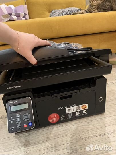 Лазерное мфу Pantum M6550NW