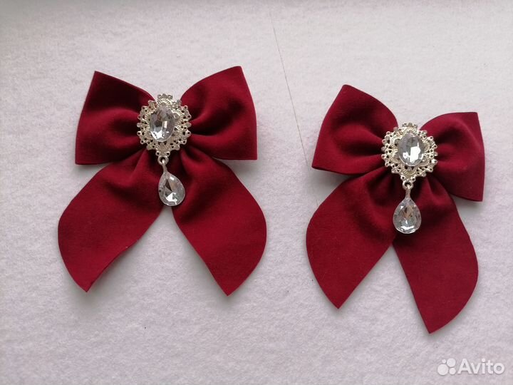 Бантики для волос ручной работы