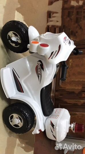 Детский электромобиль мотоцикл