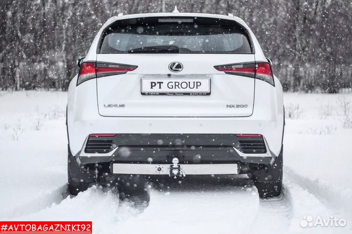 Фаркоп (тсу) прицепное под квадрат для Lexus NX