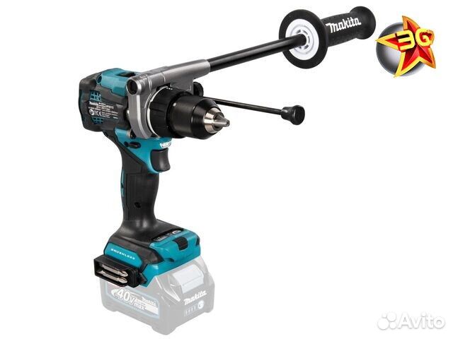 Аккумуляторная дрель-шуруповерт Makita XGT HP001GZ 40V без аккумулятора