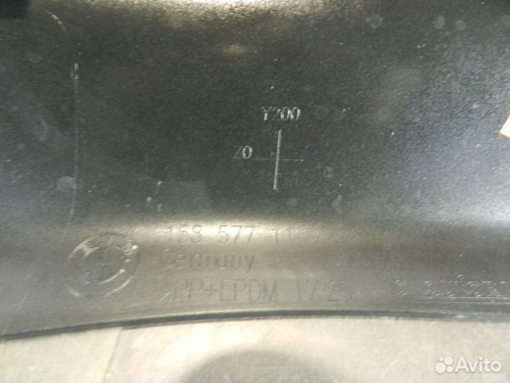 Спойлер бампера заднего (M-Perfomance) - BMW 3 F30