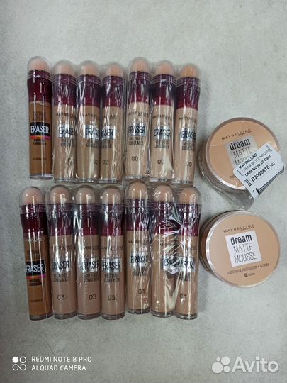 Max Factor помада тональный крем, пудра Creme Puff