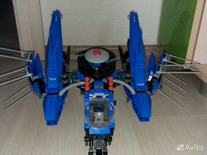 Lego Ninjago электрический самолет
