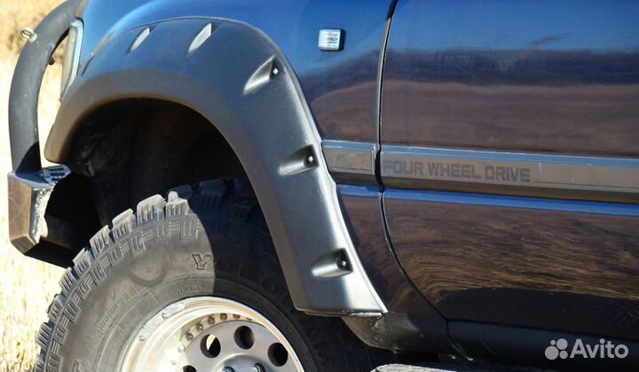 Бушвакеры на toyota land cruiser 80