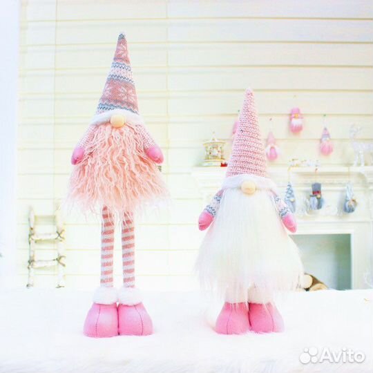 Новогодний декор Гномы под елку