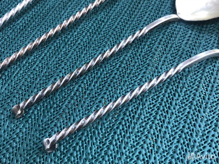 Редкий Набор ложек серебро 925 проба