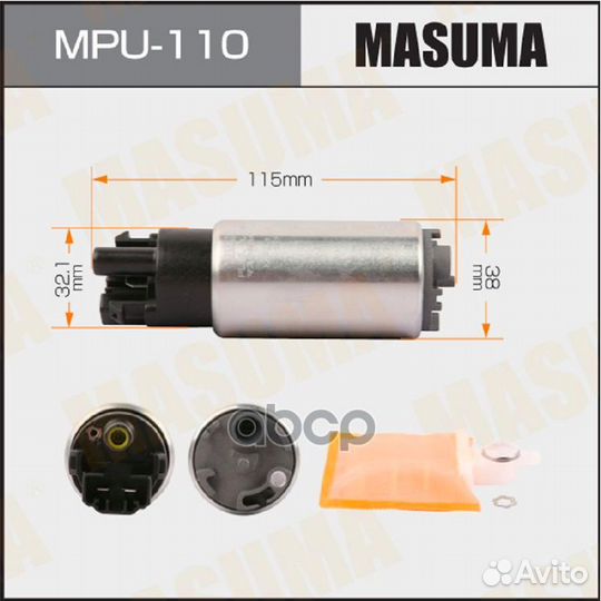 Насос топливный mark X, GS450H, GRX120, GWS191L