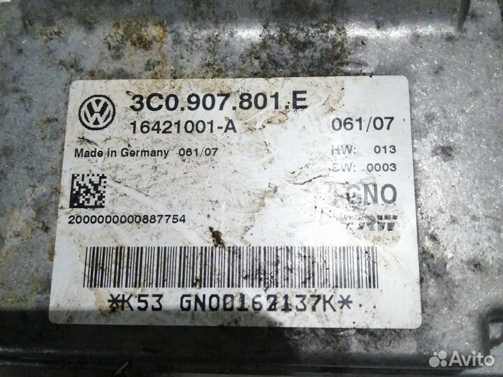 Блок управления ручника Volkswagen Passat B6