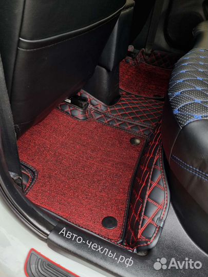 Чехлы экокожа Hyundai Solaris - Creta - Kia Cerato