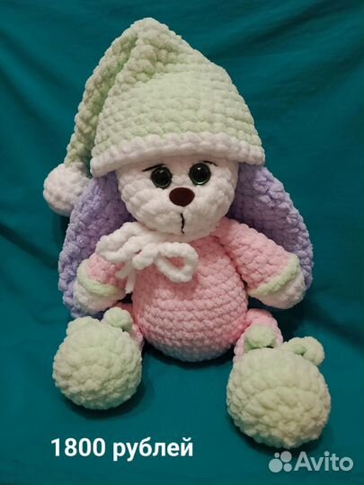 Вязаные игрушки ручной работы