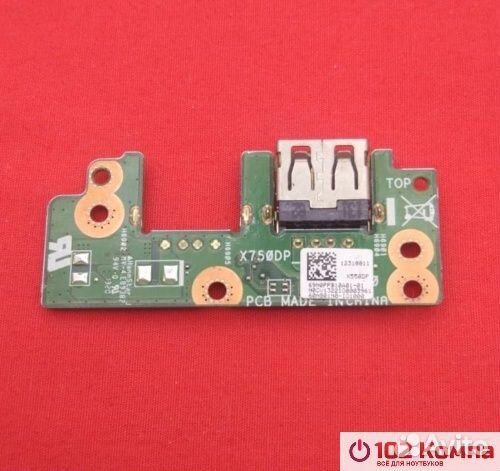 Плата USB разъемов для ноутбука Asus X550D X550DP