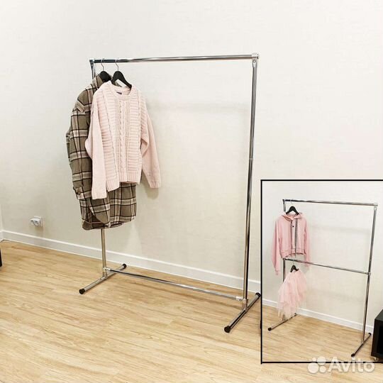 Вешалка универсальная напольная (хром)