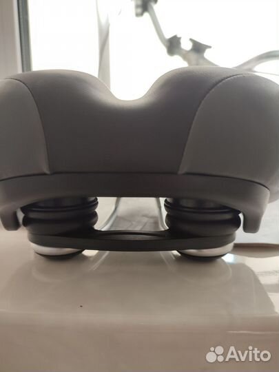 Седло для велосипеда широкое мягкое