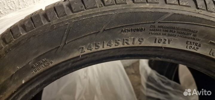 Dunlop SP Winter Sport 3D 245/45 R19 102