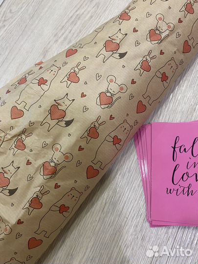 Упаковочная бумага для подарков,открытки,коробки
