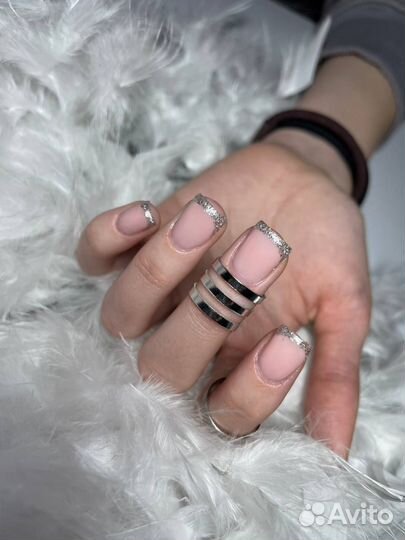 Маникюр наращивание педикюр
