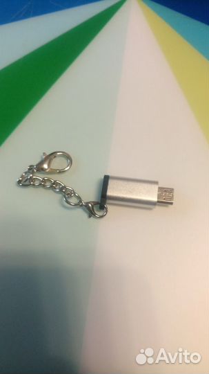 Переходник с usb type-c на micro usb