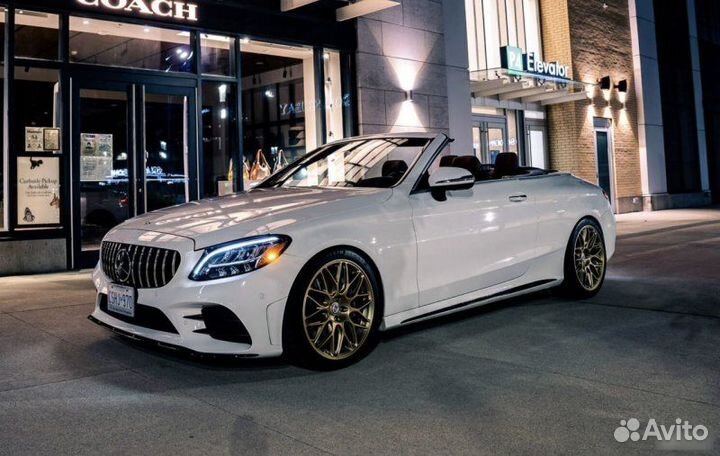 Кованые диски в стиле HRE Mercedes A205 R19