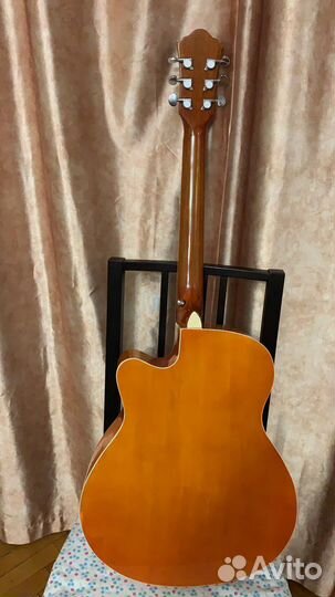 Новая акустическая гитара caravan music HS-4010 N