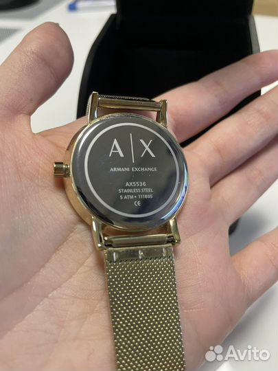Armani exchange часы