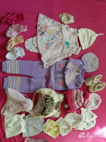 Вещи пакетом на девочку 0-3 года