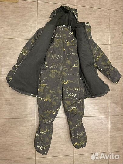 Костюм горка на флисе зимний