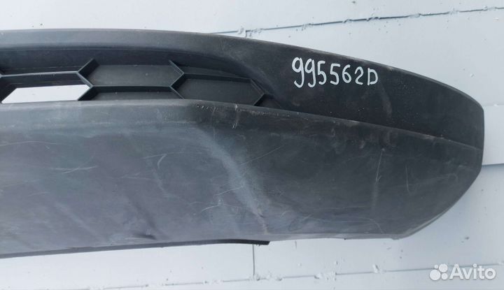 Спойлер переднего бампера губа Skoda Karoq