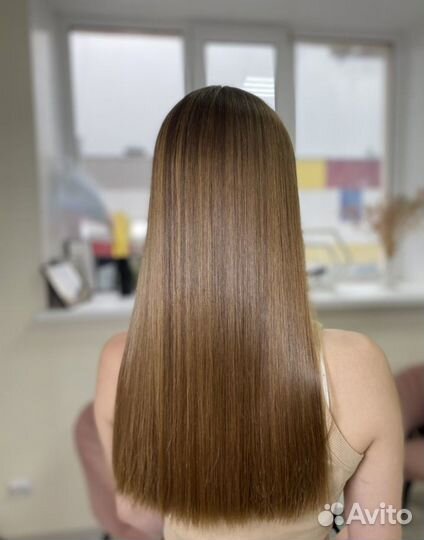 Кератиновое выпрямление волос,ботокс,нанопластика