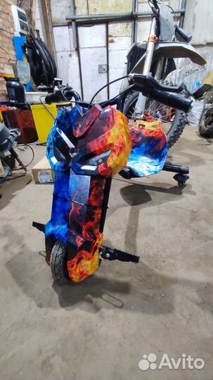 Электро дрифт трайк детский