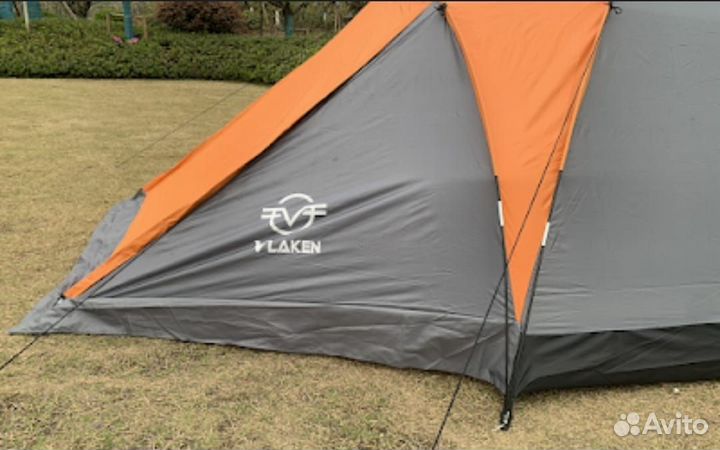 Палатка 2х местная с тамбуром YJ 005B