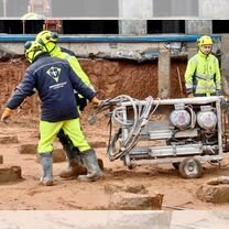 Демонтаж железобетонных свай канатной резкой, Смоленск