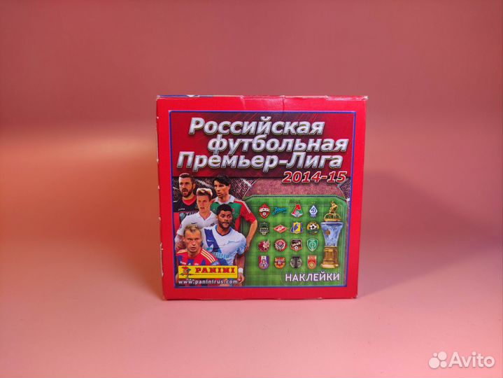 Наклейки panini рфпл 2014-2015 1 блок, 50 пакетов