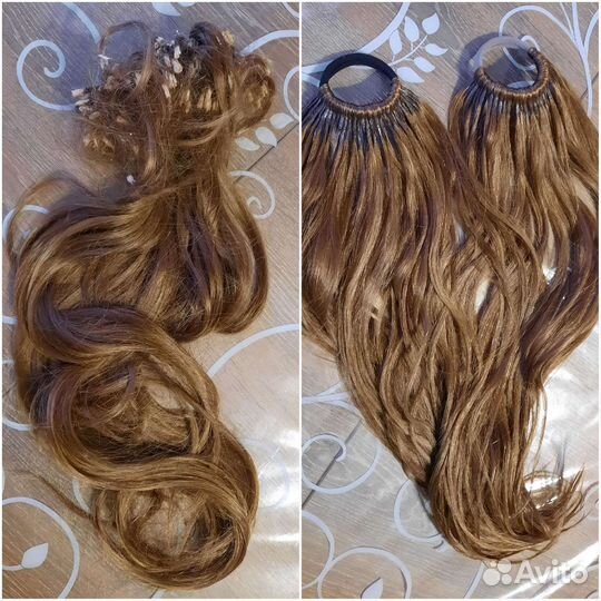 Хвосты из натуральных волос