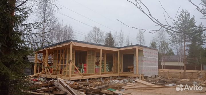 Строительство каркасных домов под ключ