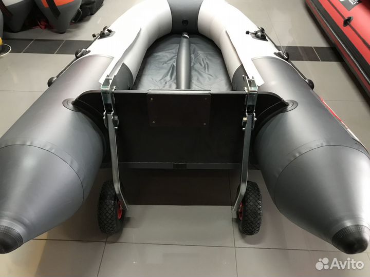 Транцевые колеса Zilet на струбцинах быстросъемные