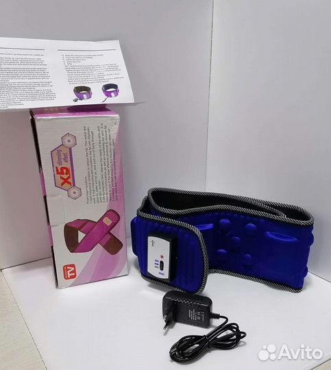Вибромассажер / пояс для похудения X5 Super Slim