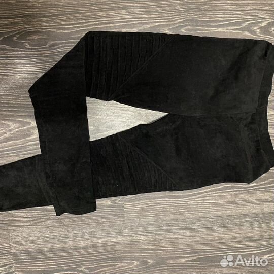 Лосины женские замшевые