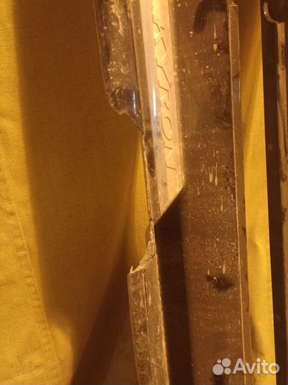 SsangYong Kyron Подножки накладка на пороги