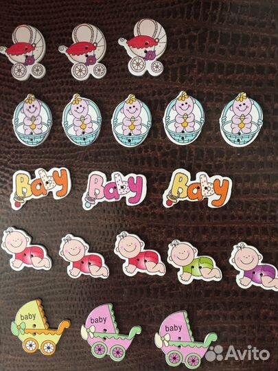 Пуговицы для открыток ручной работы