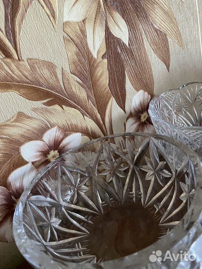Хрустальные вазочки