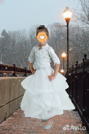 Праздничный костюм для девочки 134