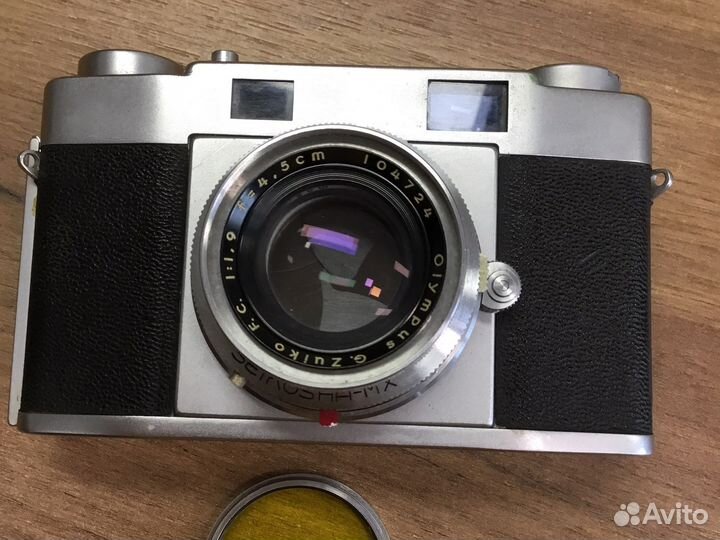 Olumpus 35-S + G. Zuiko F.C. 1:1,9/ f 4,5 cm