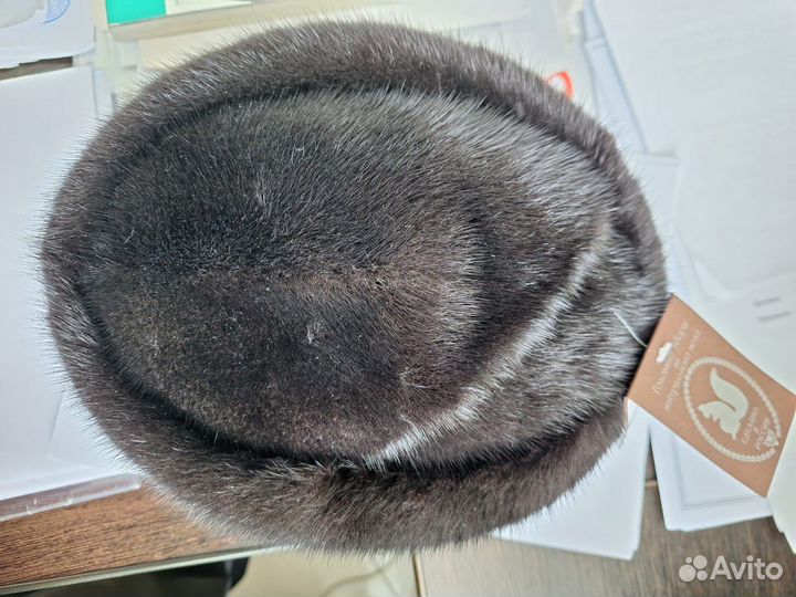 Шапка норковая мужская зимняя